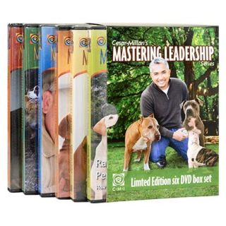 Cesar Millan Mastering Leadership 6 Volume DVD Set (Click for Larger 