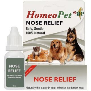 HomeoPet Nose Relief Allergy Remedy for Dogs and Cats   1800PetMeds