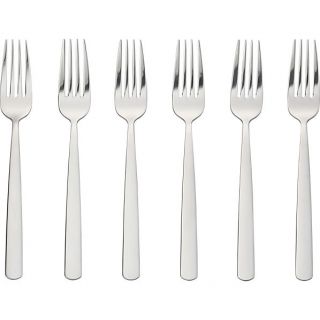 set of 6 party forks in flatware  CB2