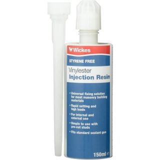 Vinylester Injection Resin 150ml   Fixings & Fixers   Bolts & Fixings 