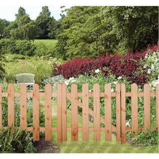 Arched Palisade Fence Kit 1.8mx89cm   Fence Panels   Fencing  Gardens 