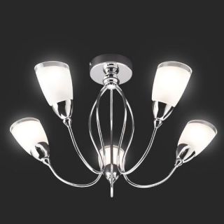 Abora Semi Flush Ceiling Light   Flush Lights   Lighting  Decorating 