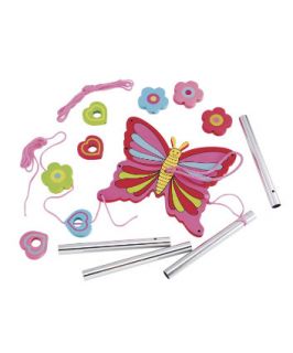Make Your Own Butterfly Windchime   craft & felt kits   Mothercare