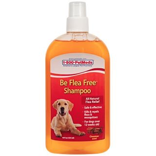 Be Flea Free Shampo All natural Flea Shampoo for Dogs   1800PetMeds