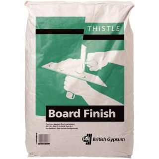 Thistle Board Finish Plaster 25kg   Plaster   Plastering  Building 