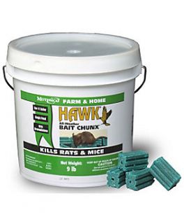 Hawk® All Weather Bait Chunx, 9 lb. Pail of 1 oz. Chunx   4200628 