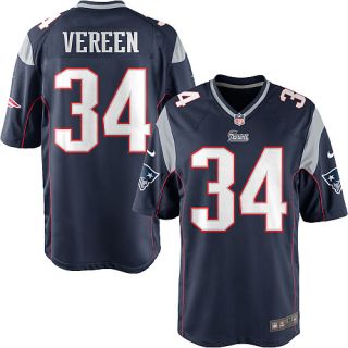 Youth Nike New England Patriots Shane Vereen Game Team Color Jersey (S 