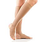 FootSmart Therapeutic Support Open Toe and Open Heel Knee Highs, Pair 