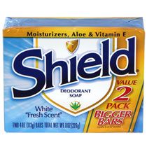 Bulk Shield Moisturizing Deodorant Soap, 2 ct. Packs at DollarTree