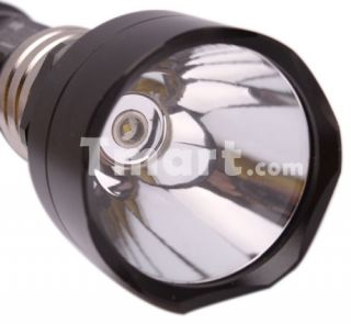 MRV CREE Q5 5W 650 Lumen 5 Mode LED Flashlight Torch (1*18650)   Tmart 