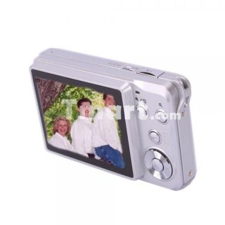 DC 5800 2.7 TFT LCD 15MP Digital Camera Silver+2GB High Capacity SD 