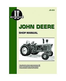 John Deere Shop Manual JD 203   0289117  Tractor Supply Company