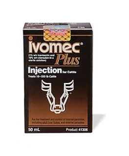 Ivomec® Plus (Ivermectin/Clorsulon) Injection for Cattle, 50 mL 