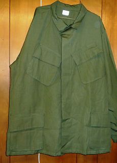 US GI Vietnam Jungle Fatigue Top   1969 Dated   X LARGE  Excellent 