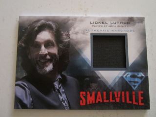   Superman 7 10 COSTUME CARD M24 Lionel Luther black shirt Glover