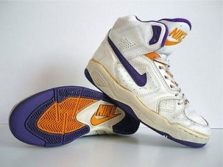 90`S VINTAGE NIKE BASKETBALL HI SHOES TOPS BB BOOTS MCFLY AIR COMMAND 