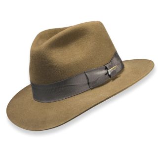 The Genuine Indiana Jones Fedora   Hammacher Schlemmer 