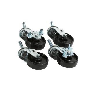 Caster Wheel with Break Lock   Set of 4 at Brookstone—Buy Now