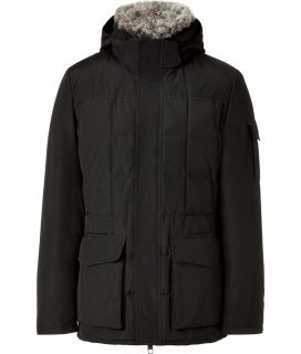 Woolrich Black Blizzard Down Jacket  Herren  Jacken  