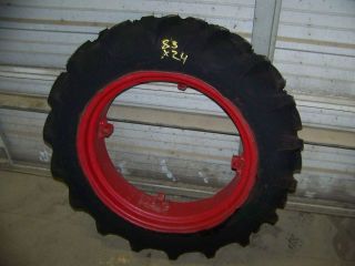   DEERE IH ALLIS CHALMERS TRACTOR FIRESTONE 8.3 X 24 FIELD AND ROAD TIRE