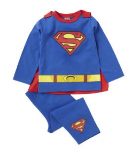 Superman Dress Up Pyjamas With Cape   pyjamas   Mothercare
