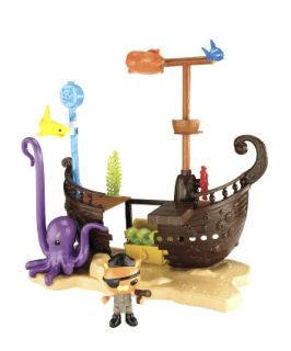 Octonauts Kwazii & The Shipwreck Reef   toy pirates & ships 