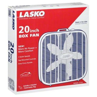 Lasko Box Fan, 20 Inch, 1 fan   Outlet