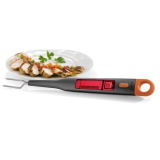 Always Perfect Chef s Fork with Digital Meat Thermometer