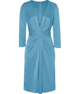 Issa Aquamarine Silk Jersey Dress  Damen  Kleider  