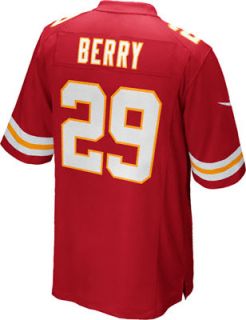 Eric Berry Jersey Home Red Game Replica #29 Nike Kansas City Chiefs 