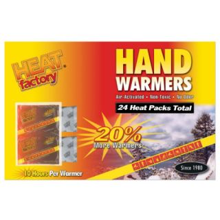Heat Factory Glove Sized Hand Warmers 12 pair   