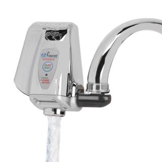 The Sanitary Hands Free Faucet   Hammacher Schlemmer 
