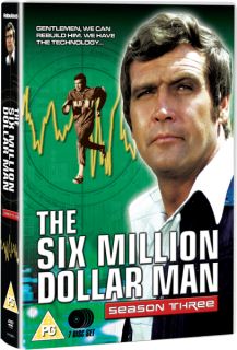 The Six Million Dollar Man   Season 3 DVD  TheHut 
