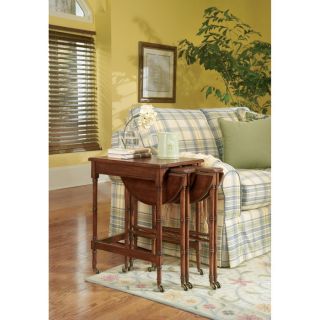 Plantation Cherry Collection Wood Nesting Tables—Buy Now
