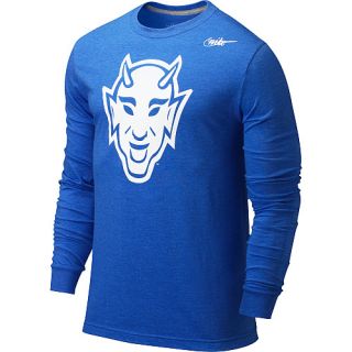 Nike Duke Blue Devils Mens Long Sleeve Vault T Shirt   