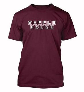 Waffle House logo T shirt coffee pancake lover conv starter weekend 