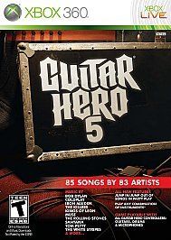 Xbox 360 Guitar Hero Wireless Guitar