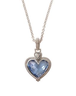 Heart on Chain Pendant Necklace   