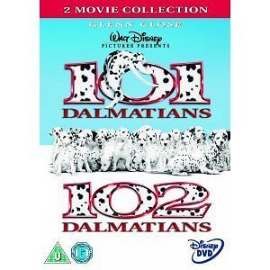 101 DALMATIONS AND 102 DALMATIANS DIS​NEYS LIVE ACTION BRAND NEW DVD 