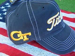 NEW Titleist GT Georgia Tech Yellow Jackets LTD Hat Cap