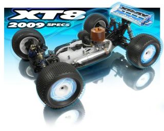 XRAY XT8 2009 Spec 1/8 Luxury Racing Truggy Kit [XRA350201]  RC Cars 