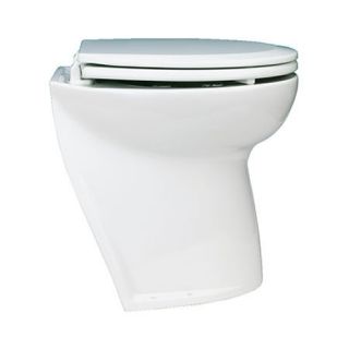 Jabsco Deluxe Flush Electric Toilet With Slant Back   