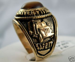 tiger eye ring gold in Jewelry & Watches