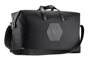 YSL Yves Saint Laurent Classic Travel Weekender Duffle Gym Bag NEW