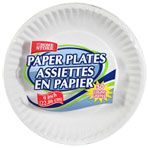 Bulk Clear Plastic 5¾ Plates, 8 ct. Packs at DollarTree