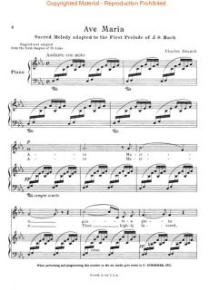 Look inside Ave Maria   Sheet Music Plus