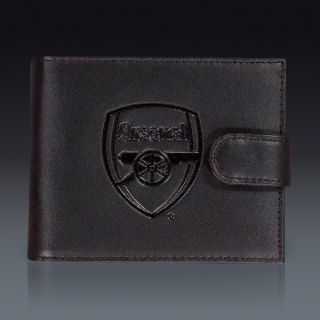 Arsenal Embossed Crest Leather Wallet  SOCCER