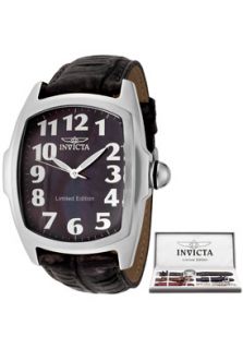 Invicta 0399 Watches,Mens Lupah Black Mother Of Pearl Dial Black 