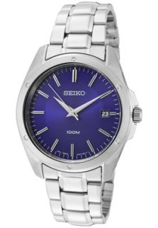 Seiko SGEF77P1 Watches,Mens Blue Dial Stainless Steel, Mens Seiko 