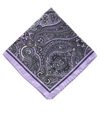 Tapestry Pocket Square  Purple